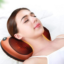 Massageador 8 Bolas Shiatsu Lombar Pescoço Casa e Veicular Almofada